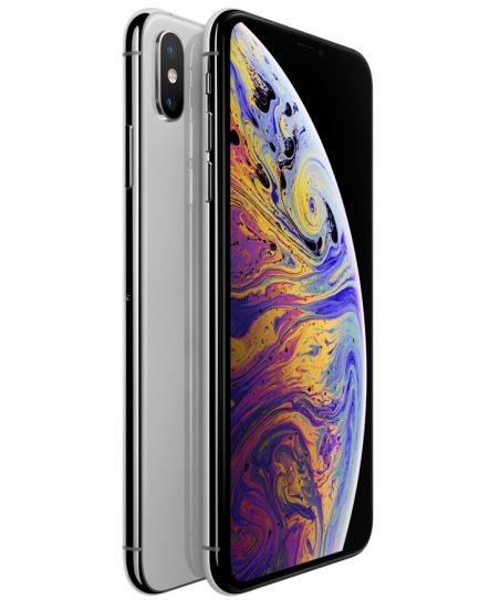 iPhone XS Max 512 ГБ серебристый задняя крышка с камерой и дисплей